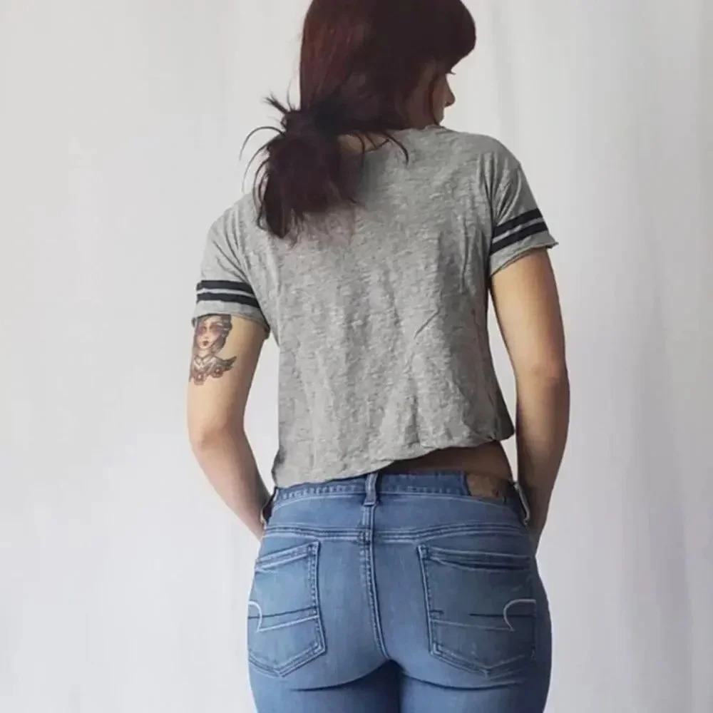 New York Cropped Tee Shirt - Small - Picture 7 of 7